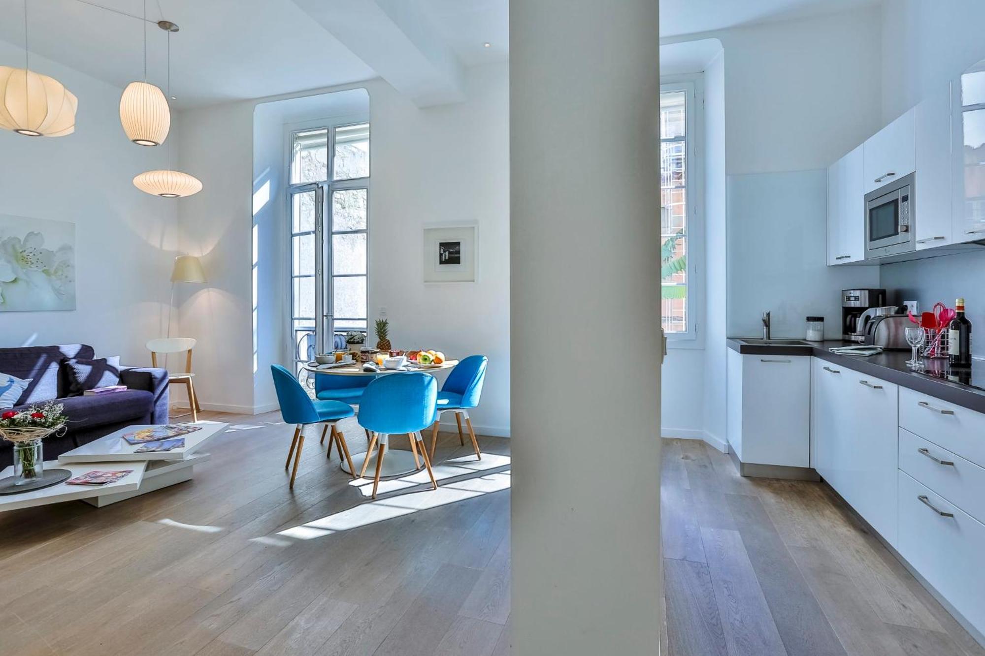 Liberte - Spacious Apartment City Center W Ac นีซ ภายนอก รูปภาพ