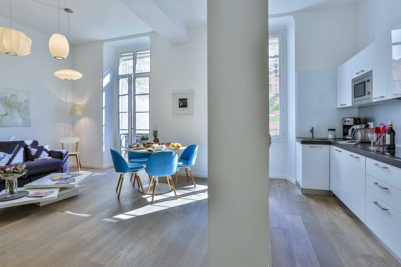 Liberte - Spacious Apartment City Center W Ac นีซ ภายนอก รูปภาพ